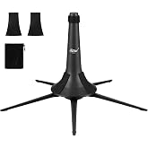 Eastar Trumpet Stand Portable Trumpet Holder Foldable Metal 5-Legs Stand for Brass Instruments, EST-001