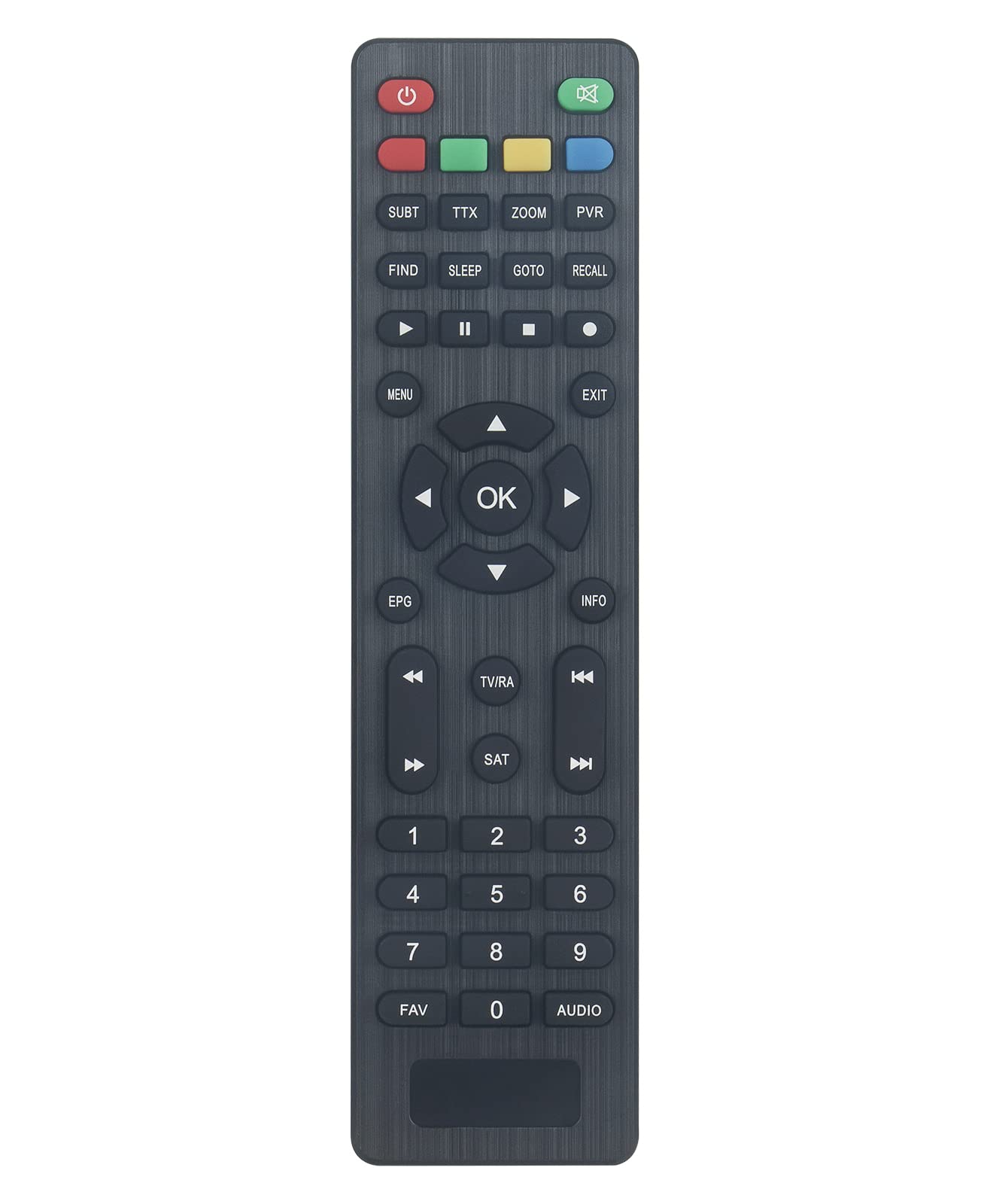 VINABTY Remote Control Replacement DVB004-S Suit for Revez M-Combo Nano Combo HDTS 850 860 Combo HD Combo Receiver