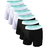ROSTITCH Men's underwear Ultra Cool Boxer Briefs with Fly S-3XL Multipack