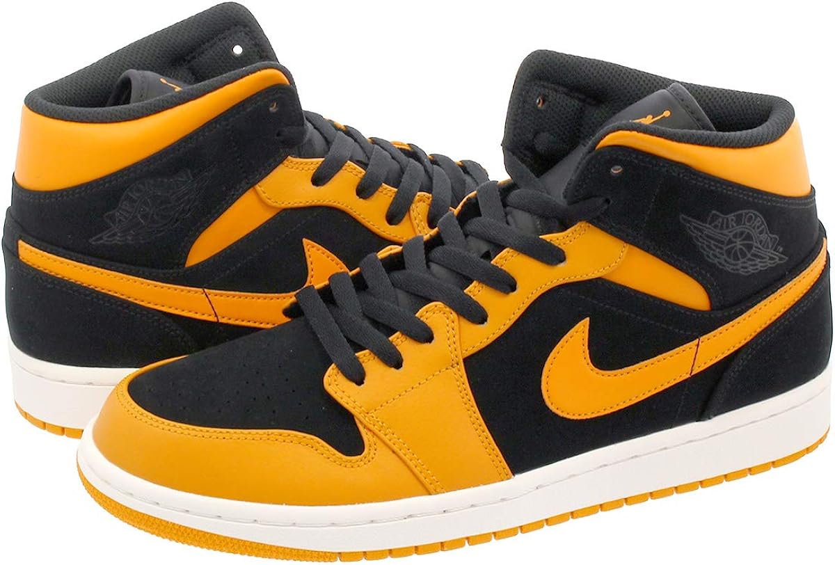 nike air jordan 1 mid orange peel