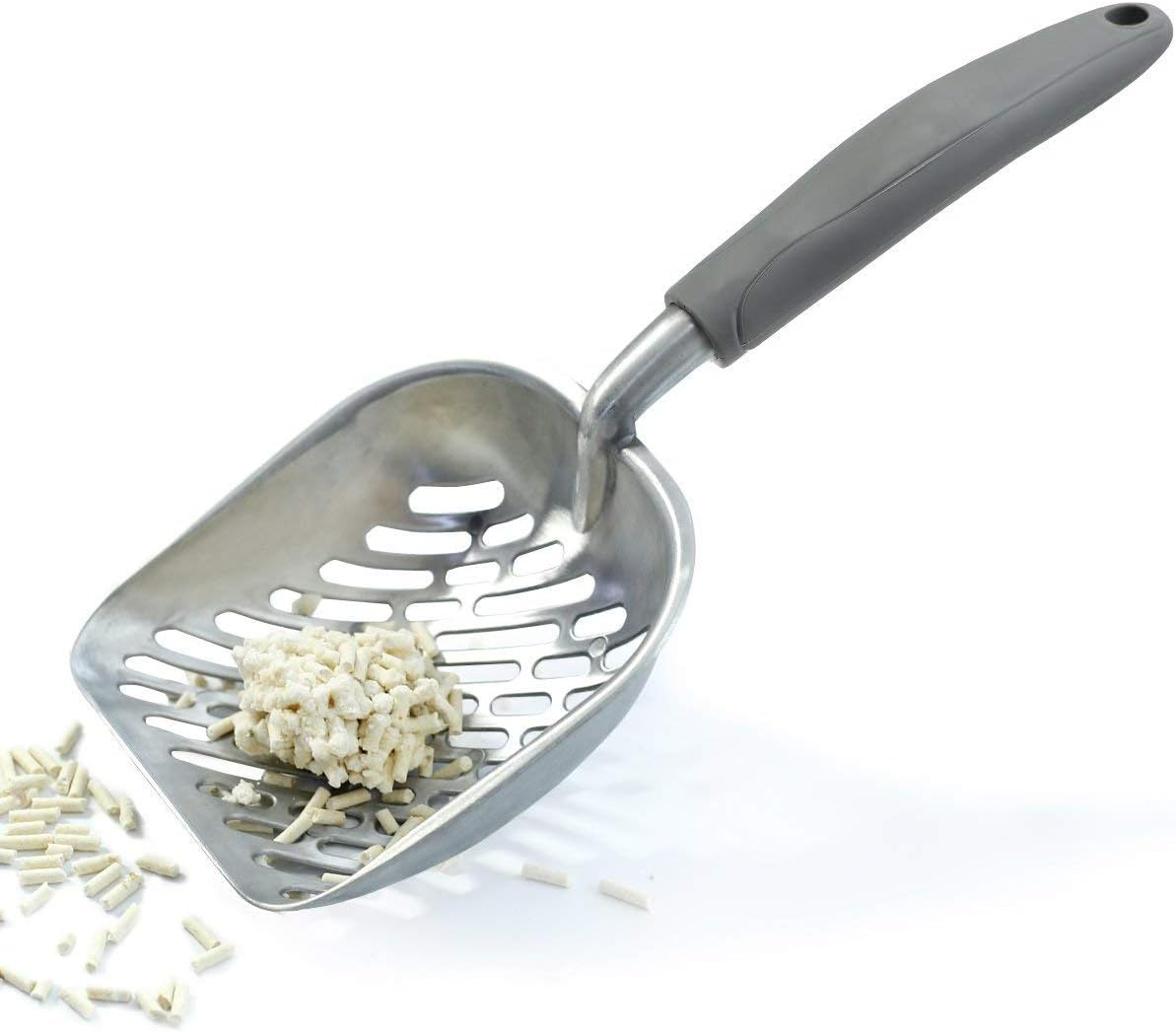 Vivaglory Cat Litter Scoop, Durable Metal Litter Scoop for