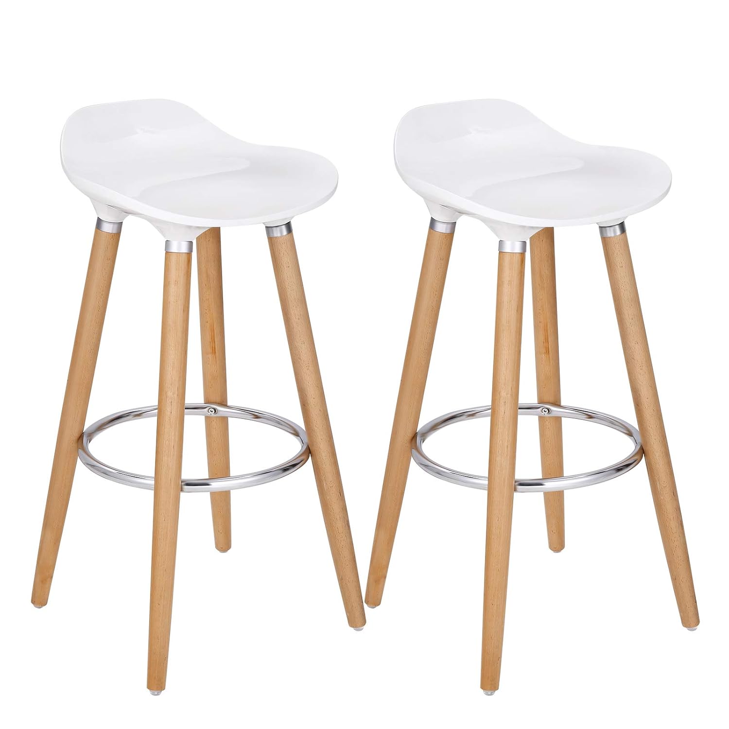 Best counter height plastic chairs white