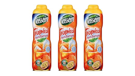 3 Sirup Tropisch Teisseire - 3 x 0,6L