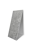 COLAMO 3"x6" Swatch Medium Cement Gray Peel and