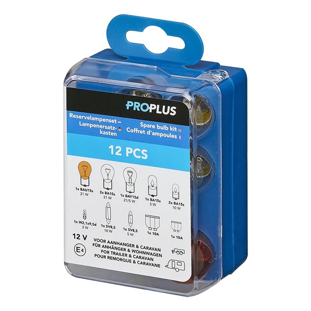 ProPlus 410065 Replacement Lamp Box for Trailer and Caravan 12 Pieces