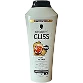 Gliss Shampoo Ultra Moisture 13.6 Ounce (400ml) (2 Pack)