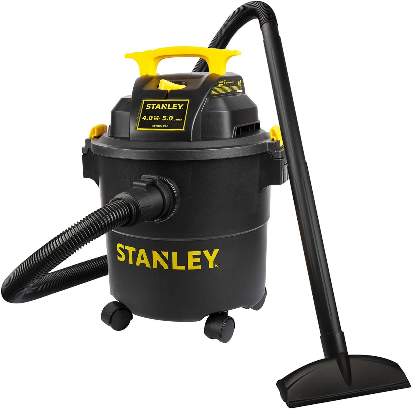 Stanley Wet/Dry Vacuum, 5 Gallon, 4 Horsepower Amazon.ca Tools & Home Improvement