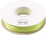 Vaessen Creative Satin Ribbon Appel Green 3mm x 100m Double-Sided Shine