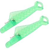 Hordion 10Pcs Fish Mouth Sewing Machine Needle Threader Tool | Fish Type Needle Threader, Automatic Sewing Needle Threader Tool, Quick Sewing Machine Loop Easy Selfthread Needle Threaders