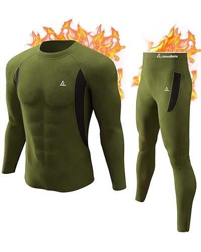 Thermal Underwear Set Winter Hunting Gear Sport Long Johns Base