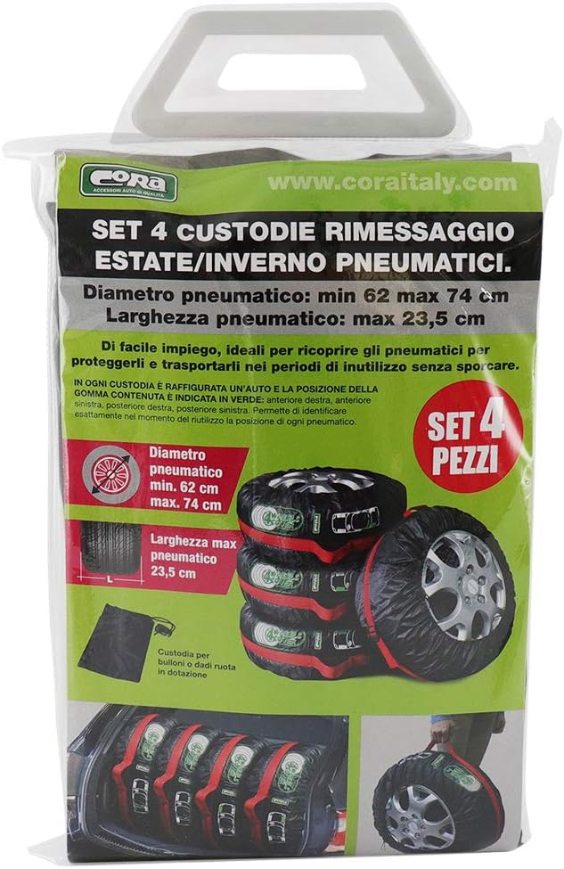 Cora 000120794 Cases for Tyres 62 - 74 cm, Set of 4, 62-74 cm - Image 5