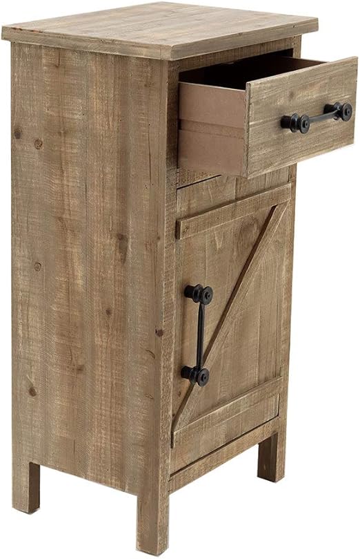 Amazon Com Yyao Wooden Storage Cabinets Country Style Wood Side Storage Organizer Console Cabinet With Drawers Freestanding Storage Cabinet Vintage Home Decor Furniture Burlywood Kitchen Dining