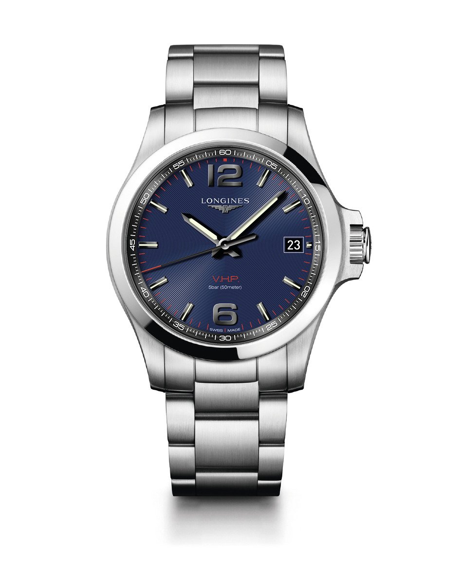 Đồng hồ The Longines Conquest V.H.P. 41MM Blue Dial L37164966 ✓  likewatch.com