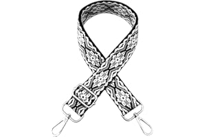 1.5inch Wide Shoulder Strap, 28-51inch Adjustable Crossbody Strap for Shoulder Bag Handbag Crossbody Purses Guitar Strap