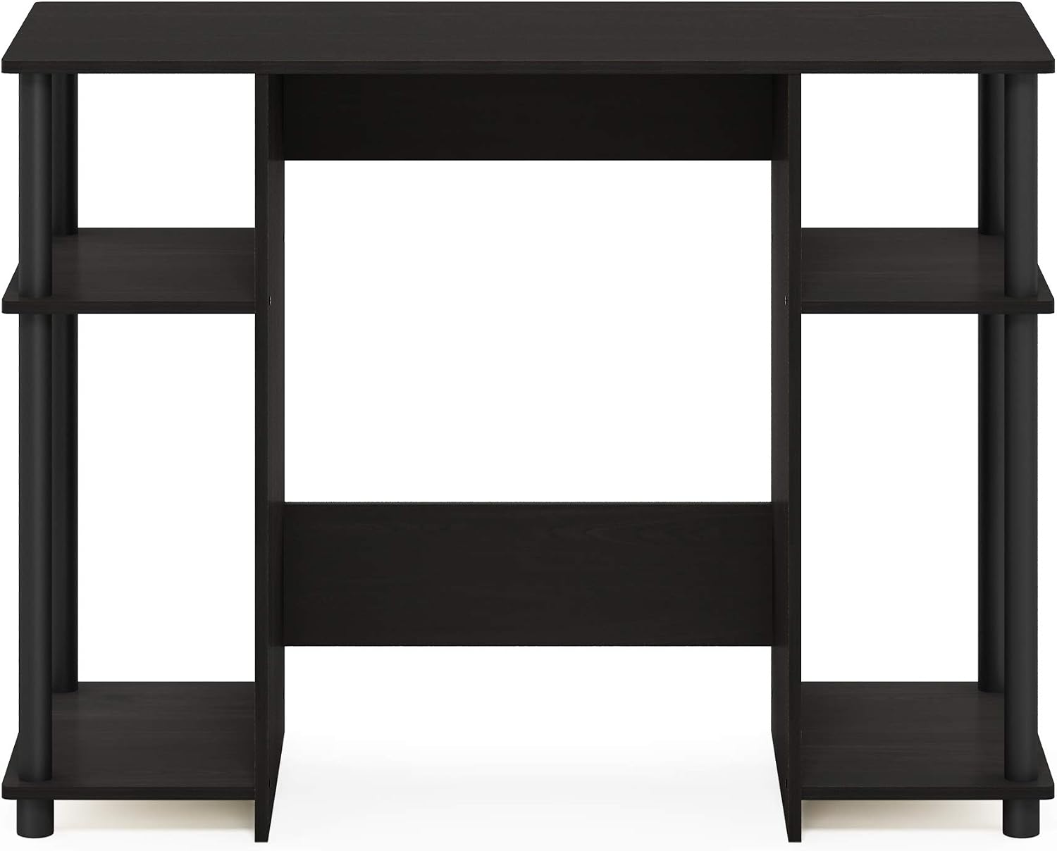 Furinno JAYA Compact Computer Desk, Writing Desk, Study Desk, Espresso, 97.5 (W) x 72.4 (H) x 39.6 (D) cm - Image 4