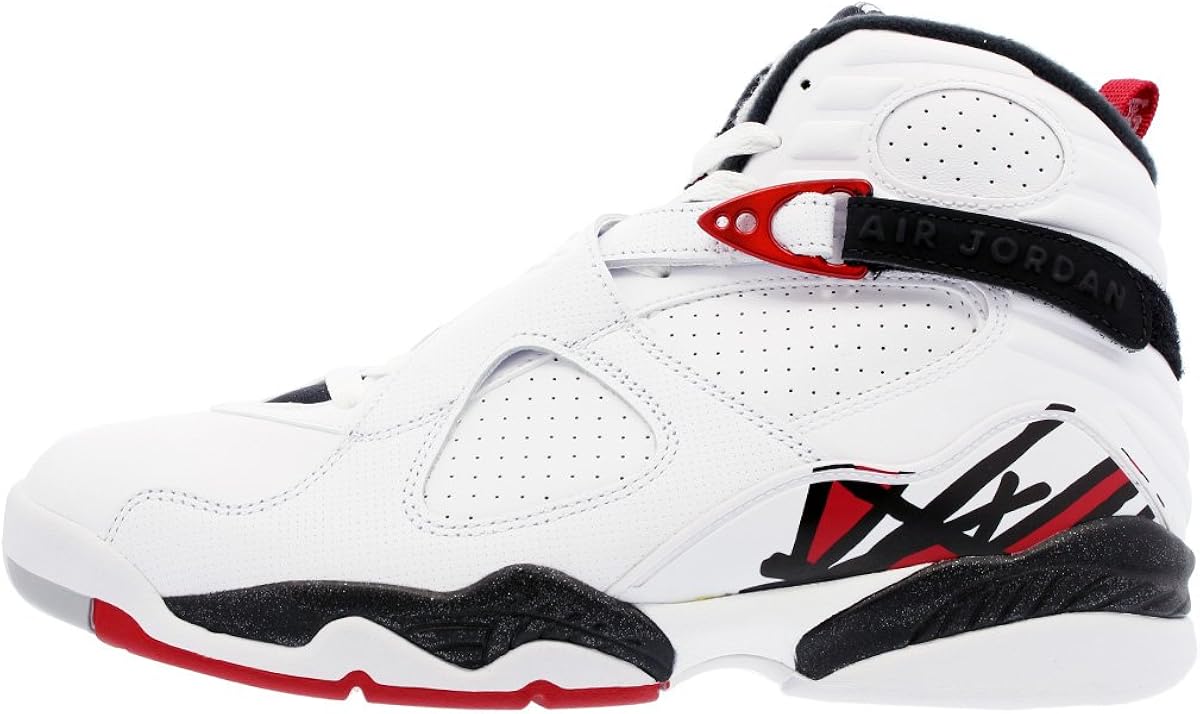 jordan 8 red white