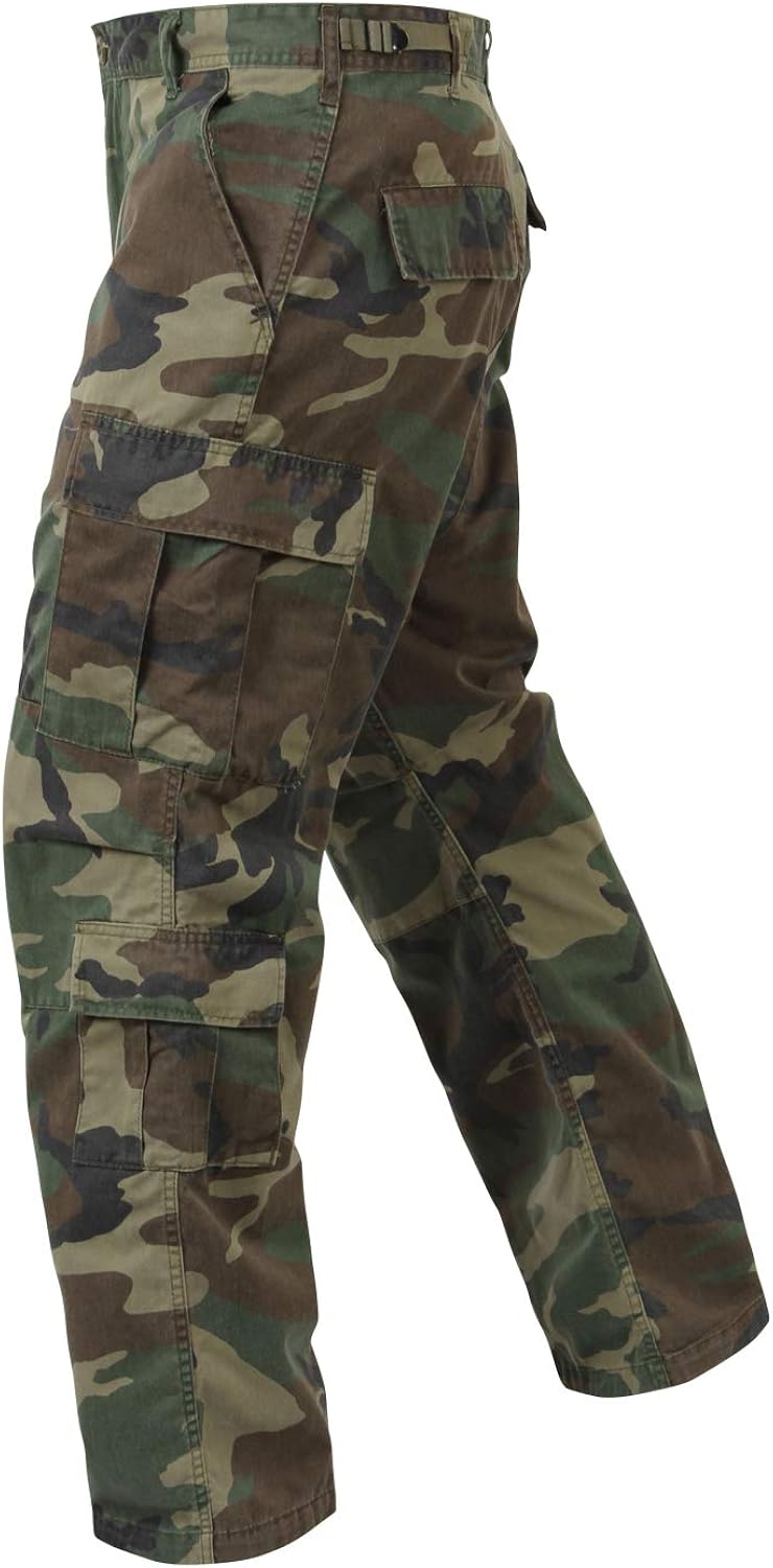 Rothco Vintage Camo Paratrooper Fatigue Pants | Cargo Pants: Clothing