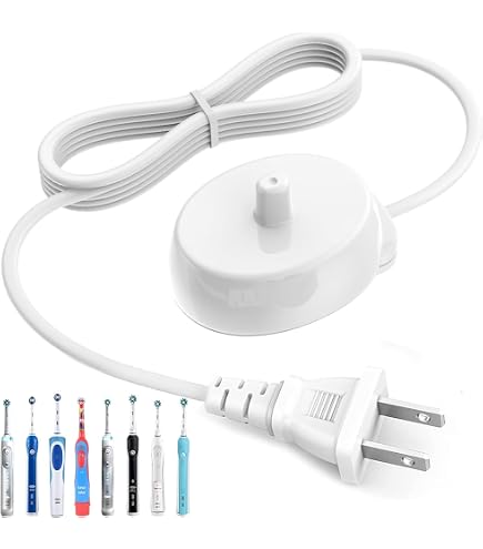 Câble De Charge Pour Station Braun Oral-B - Type 3757 - Compatible Avec La Plupart Des Brosses à Dents électriques Oral-B