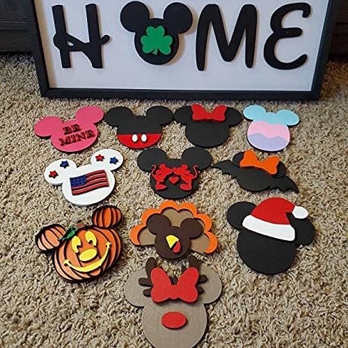 Interchangeable home welcome sign with ckey design, priced at $35.59 as of August 9, 2023.