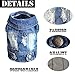 SILD Pet Clothes Dog Jeans Jacket Cool Blue Denim Coat Small Medium Dogs Lapel Vests Classic Hoodies Puppy Blue Vintage Washed Clothes