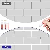 DONQL 6-Pack Tile Pens White Grout Pen with Replacement Tips 14 cm view 5
