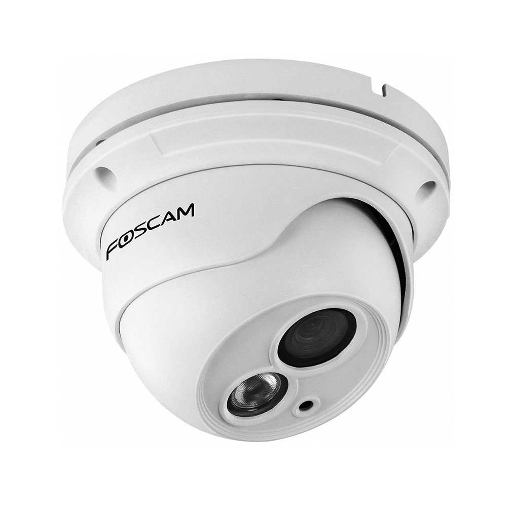 Foscam FI9853EP Outdoor Weatherproof P2P IP Security Camera with 65ft ...