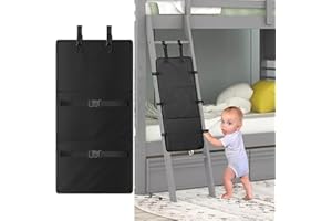 Sunjoy Castle Bunk Bed Ladder Cover - 31x15 Inches Guard Protector to Prevent Climbing - Pool & Playground Ladder Lock