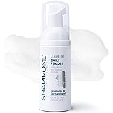 Shapiro MD Hair Growth Experts Leave-In Daily Foam, DHT Fighting Vegan Formula for Thinning Hair Developed by Dermatologists, Experience Healthier, Fuller & Thicker Looking Hair, 1 Month Supply