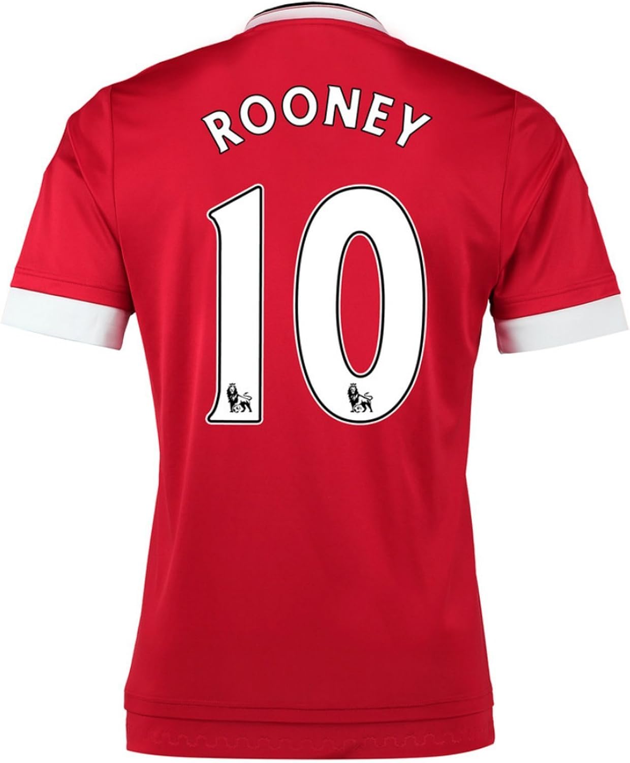 Amazon Com Rooney 10 Manchester United Home Soccer Jersey 2015 Xl Red Clothing