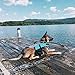 VIVAGLORY Dog Life Jacket with Removable Front Float, Life Vest for Dogs with Reflective Trims and Extra Padding for Swimming & Boating, Blue, L