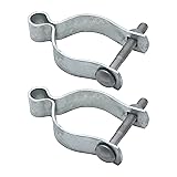 Aiwaiufu 2 Pcs Chain Link Fence Gate Post Hinge for