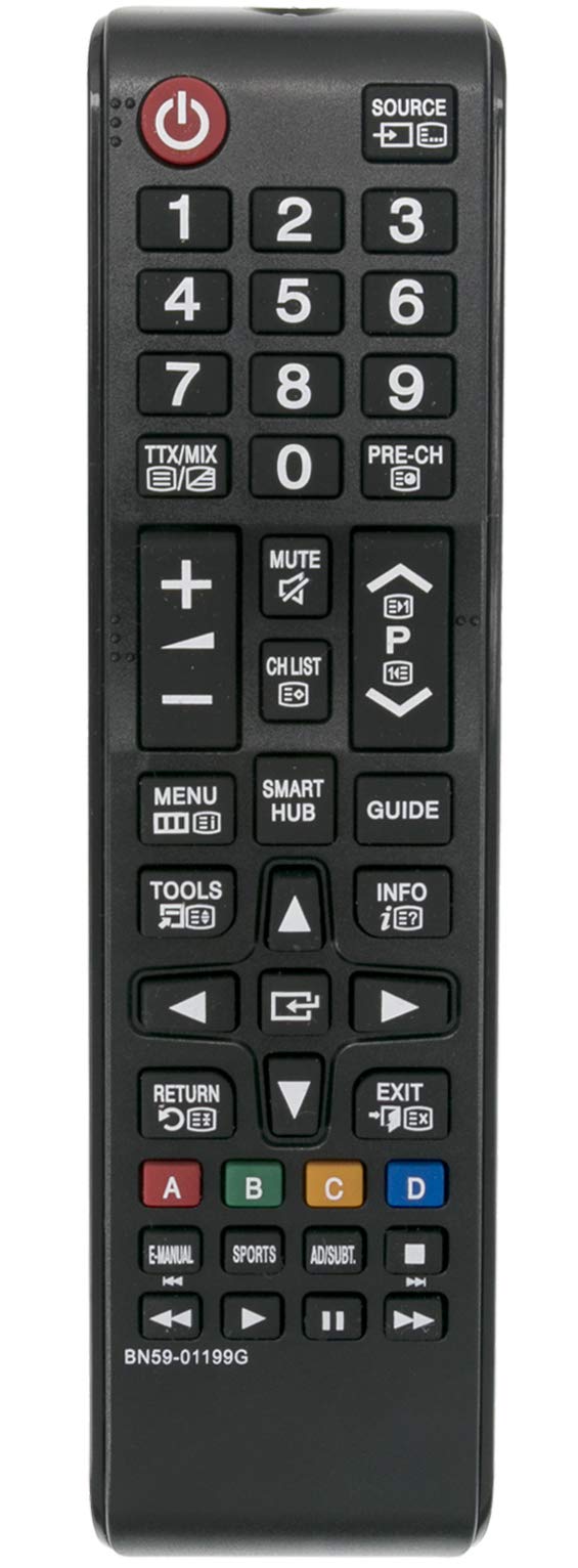 ALLIMITY BN59-01199G Remote Control Replace for Samsung UA32J4303 UE32J4505 UE40JU6050 UE48J5250 UE55JU6072 UE32J4570 UE48J5270 UE32J5200 UE43JU6050 UE40J5205