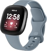 AK Straps for Fitbit Sense 2/Sense/Versa 4/Versa 3 Silicone Sport Band view 4