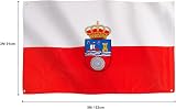 Runesol Cantabria Flag 91x152cm 3x5ft 4 Grommets Eyelets Corner view 2