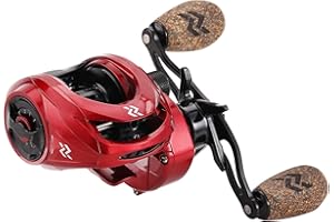 Sougayilang Baitcasting Reels, 8:1 Gear Ratio Fishing Reel with Magnetic Braking System Casting Reel, 9 + 1 Ball Bearings Sup