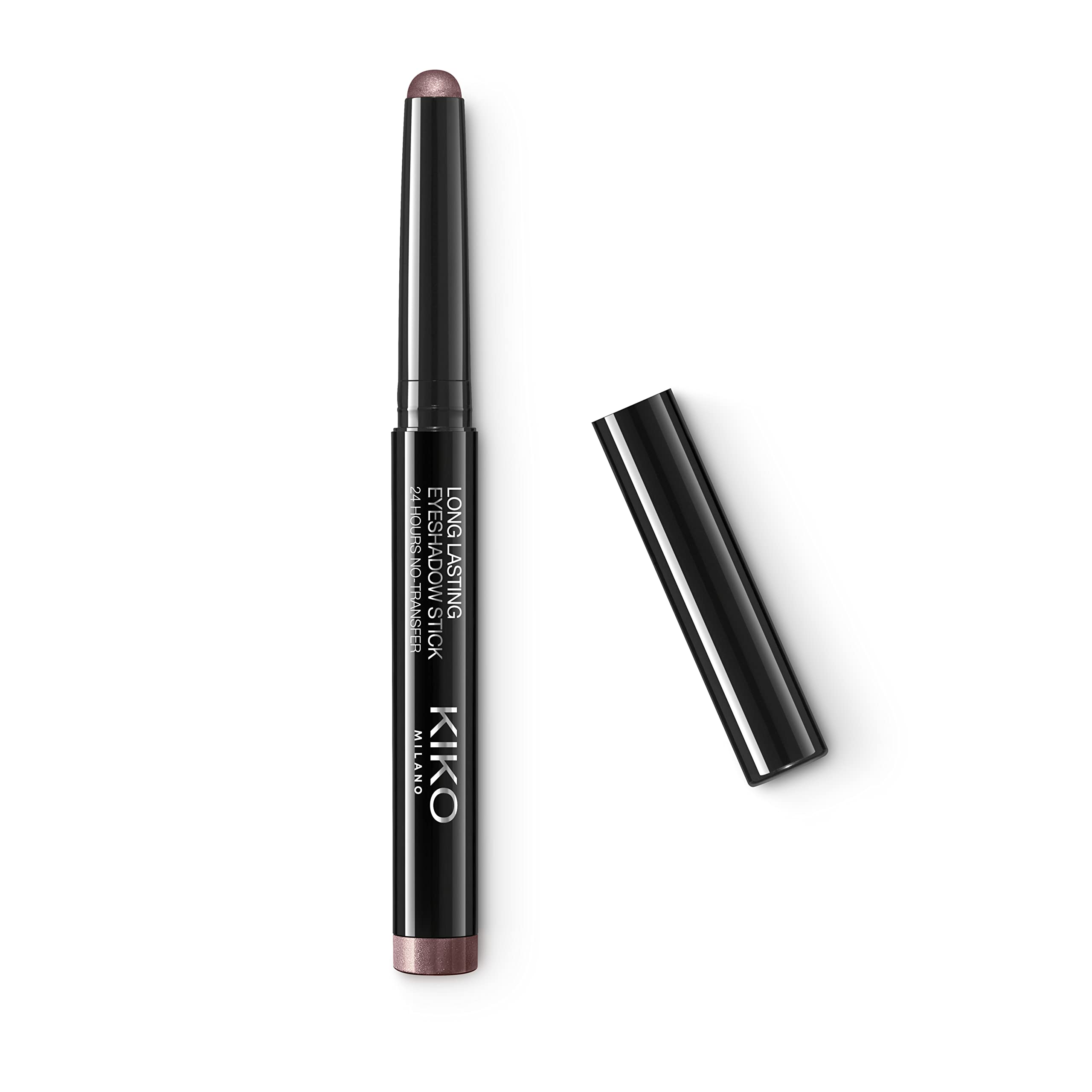 Photo 1 of KIKO Milano Long Lasting Eyeshadow Stick – 24-Hour Wear, Transfer-Proof, Creamy Blendable Formula with Argan Oil, No-Transfer, Easy Application – 14 Rosy Brown – 1.64g