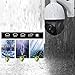 PTZ Camera,LEFTEK PoE PTZ Camera Outdoor IP HD 4.0 MP(2560x1440 Pixel) IR High Speed Dome Camera Night Vision 20x Zoom 4.7-94mm Lens 196ft IR Distance H.265/H.264 Built in RJ45 Onvif