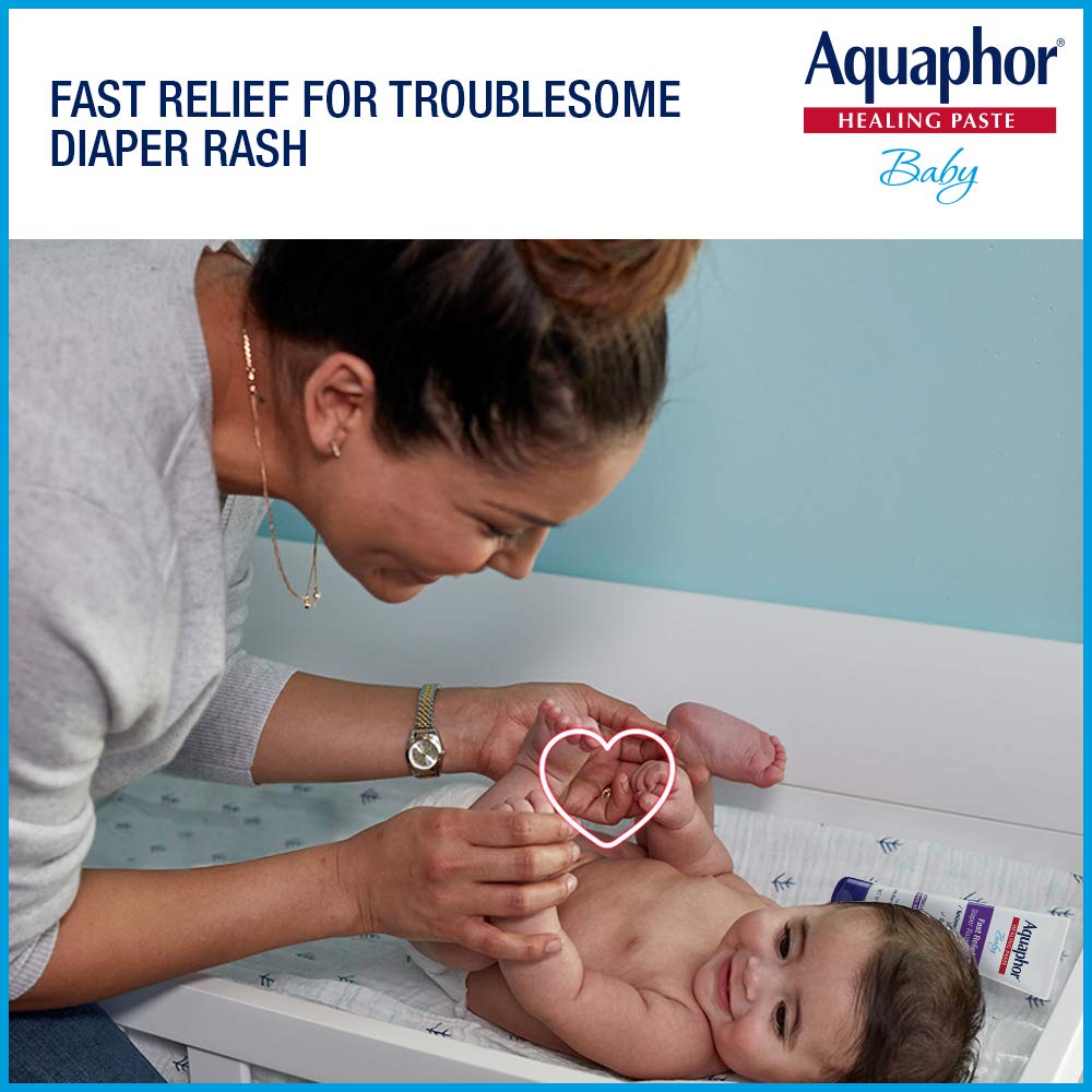aquaphor baby fast relief diaper rash paste