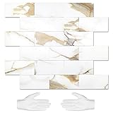 STICKGOO 10-Sheet Peel and Stick Backsplash for