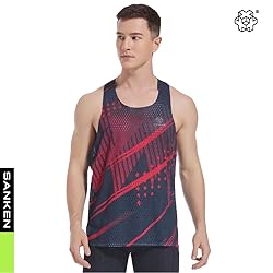 Sanken Men's Seamless Running Tank Tops Ultra