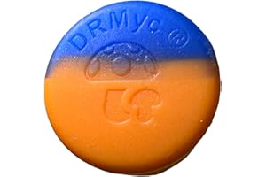 Ultimate Injection Ports for Mason Jar Lids - Never Pulls Out - Supremely Durable (50+ uses) - Truly Self Healing for Less Contam - Large Size @ 10.2 mm - Designed by Mycologist DrMyc (12 Qty)