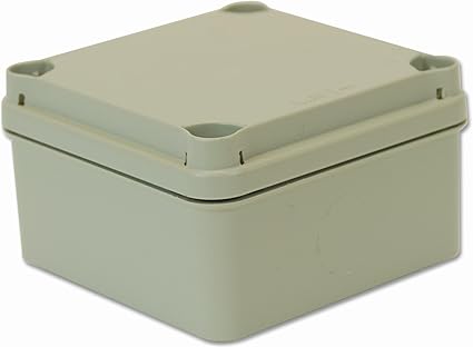 HellermannTyton caja de empalmes, cuadrado, IP67, 108 x 108 x ...