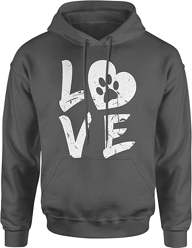 paw print hoodie