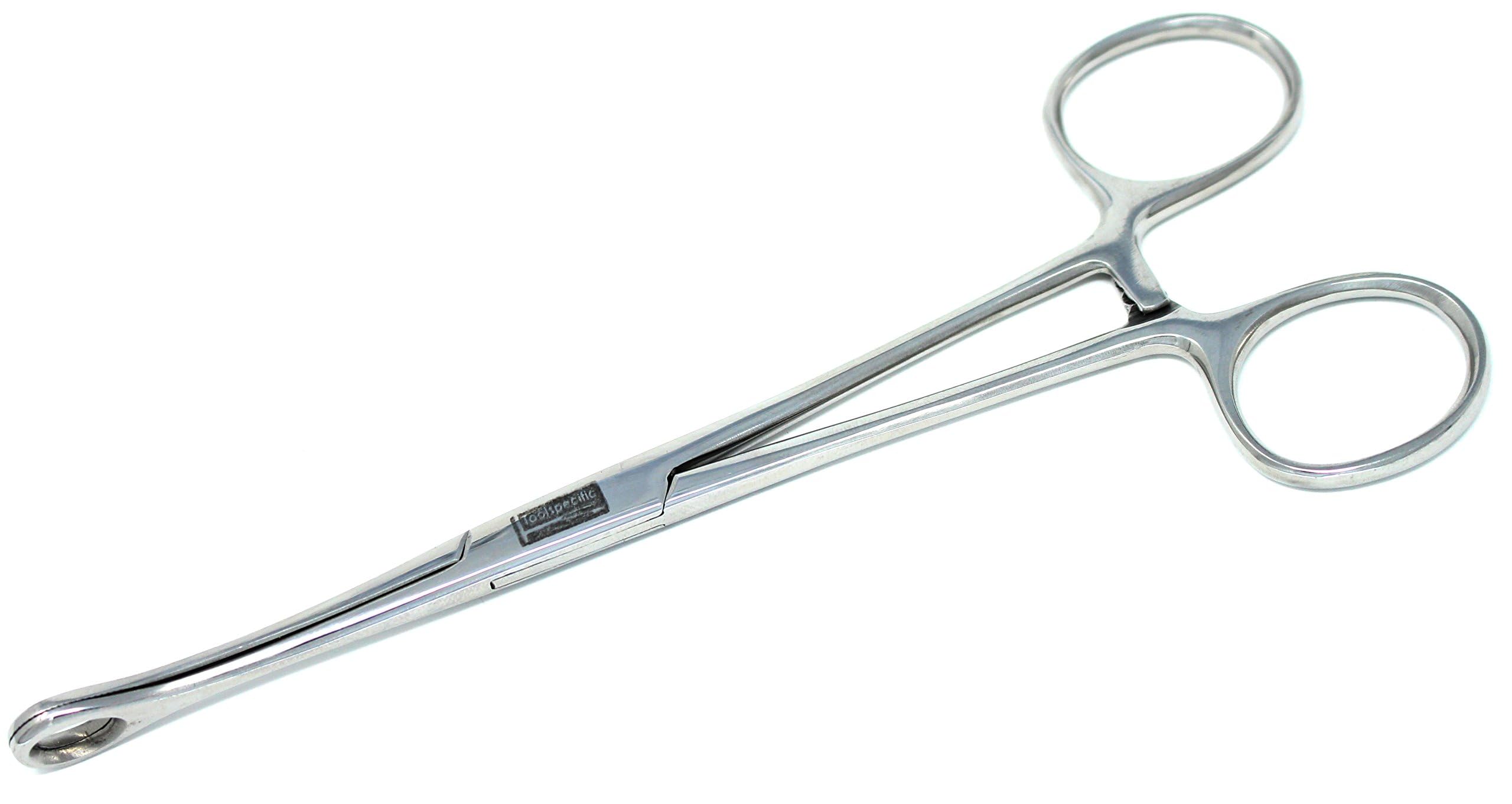 15cm [6"] Mini Round Ends Body Piercing Holders 'Liams' [Plain = NO Slots] : Toolspecific® Tools