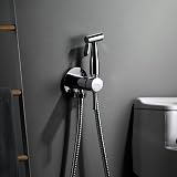 GRIFEMA Hand-Held Bidet Sprayer Solid Brass Shattaf with Wall Holder view 5