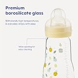 MAM Glass Baby Bottle Starter Set 4 Pieces 260ml 170ml Soother 0-2m view 3