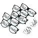 Bridal Bachelorette Wedding Party Sunglasses , Bride and Bridesmaid Party Favors , Selfie Kit with 6 Pairs of Themed Novelty Glasses for Memorable Photo Booth Fun or a Perfect Night Out (6, Black)