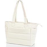Tote Bag for Women ，Travel Puffy Tote Bag For Women，Puffer Work Tote Handbag、Shoulder Bag Handbag for Travel, Work, Gym