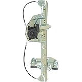 SHOWSEN741-583 Rear Left Driver Side Window Regulator W/Motor Fit 2000-2005 DeVille Replacement 19244838