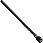 Comet Original BNC-W100RX 25MHz-1300MHz antena de escáner portátil longitud extendida: 40 ": longitud plegada: 8" BNC macho